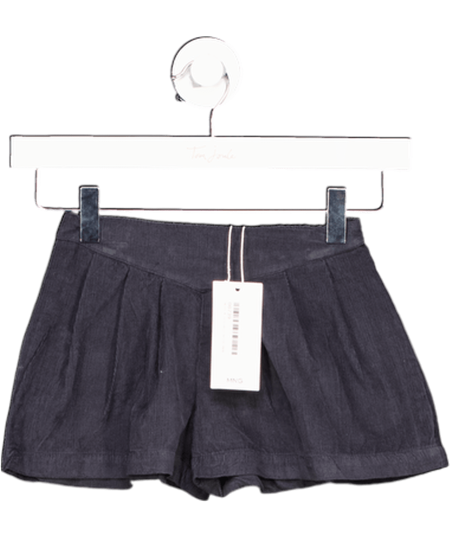 MANGO Navy Blue Fine Corduroy Shorts 3 - 4 Years - Reliked
