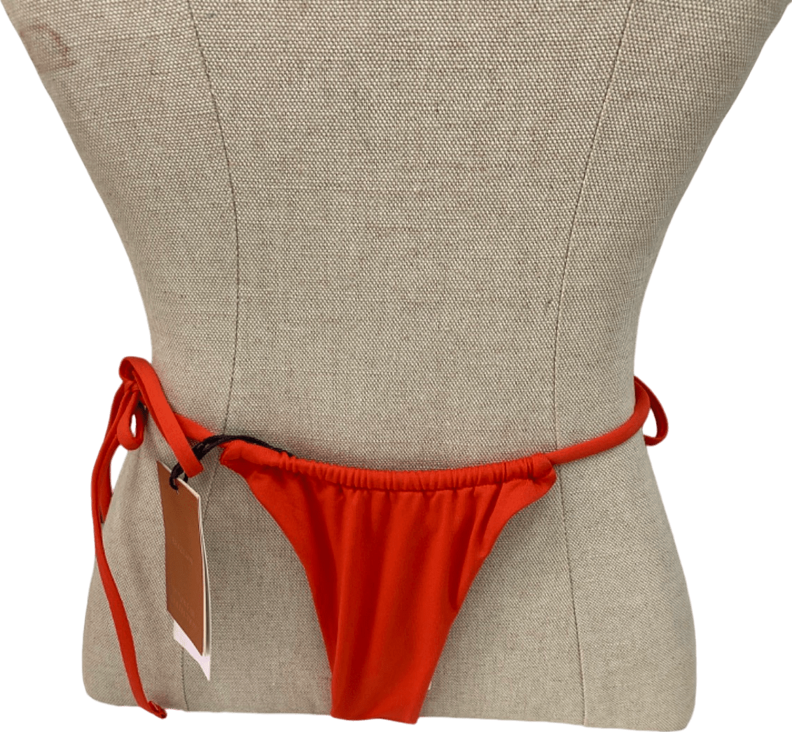 Mango Red Brazilian Swimwear Bottoms S - Reliked