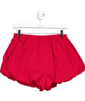 MANGO Red Puffball Short UK 6 - Reliked