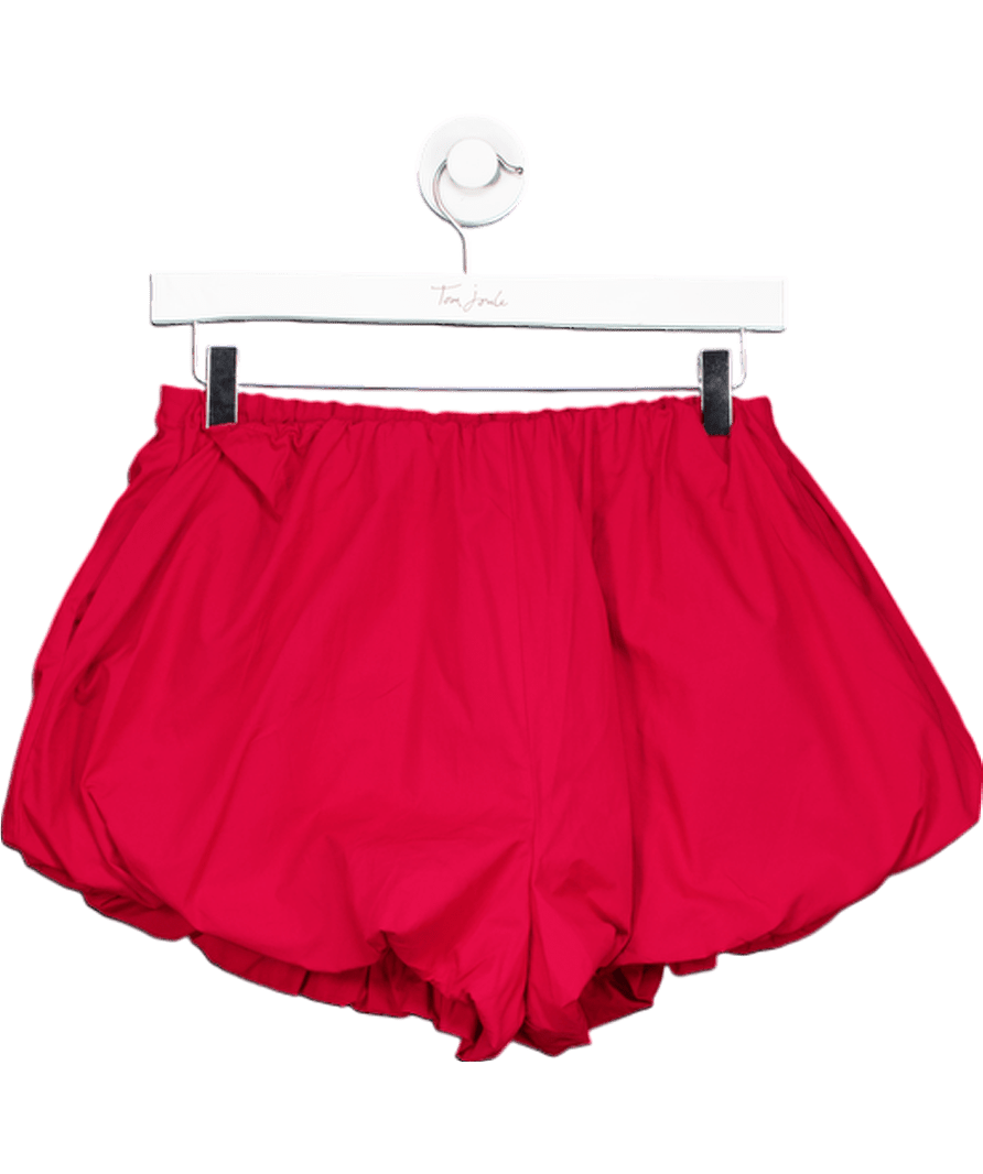 MANGO Red Puffball Short UK 6 - Reliked