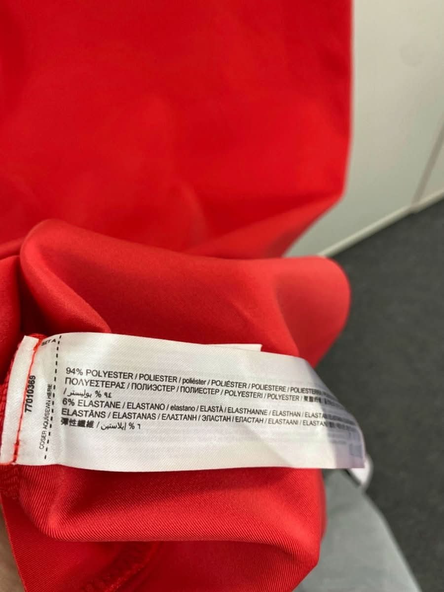 Mango Red Sleeveless Bodycon Dress UK XS - Reliked