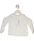 MANGO White Floral - print Cotton Blouse 12 - 18 Months - Reliked