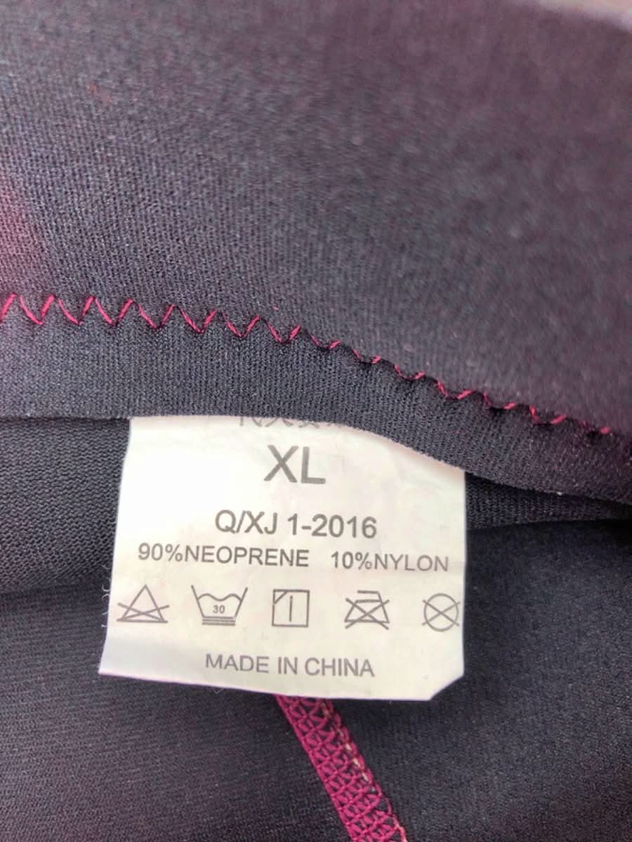 Manta Pink and Purple Short Sleeve Wetsuit XL - Reliked