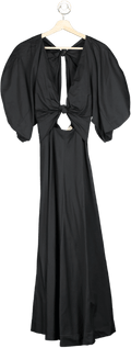 Mara Hoffman Black Organic Cotton Maxi Dress UK XS - Reliked