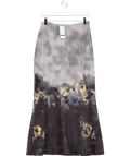 marbu Grey Verse Maxi Skirt UK S - Reliked