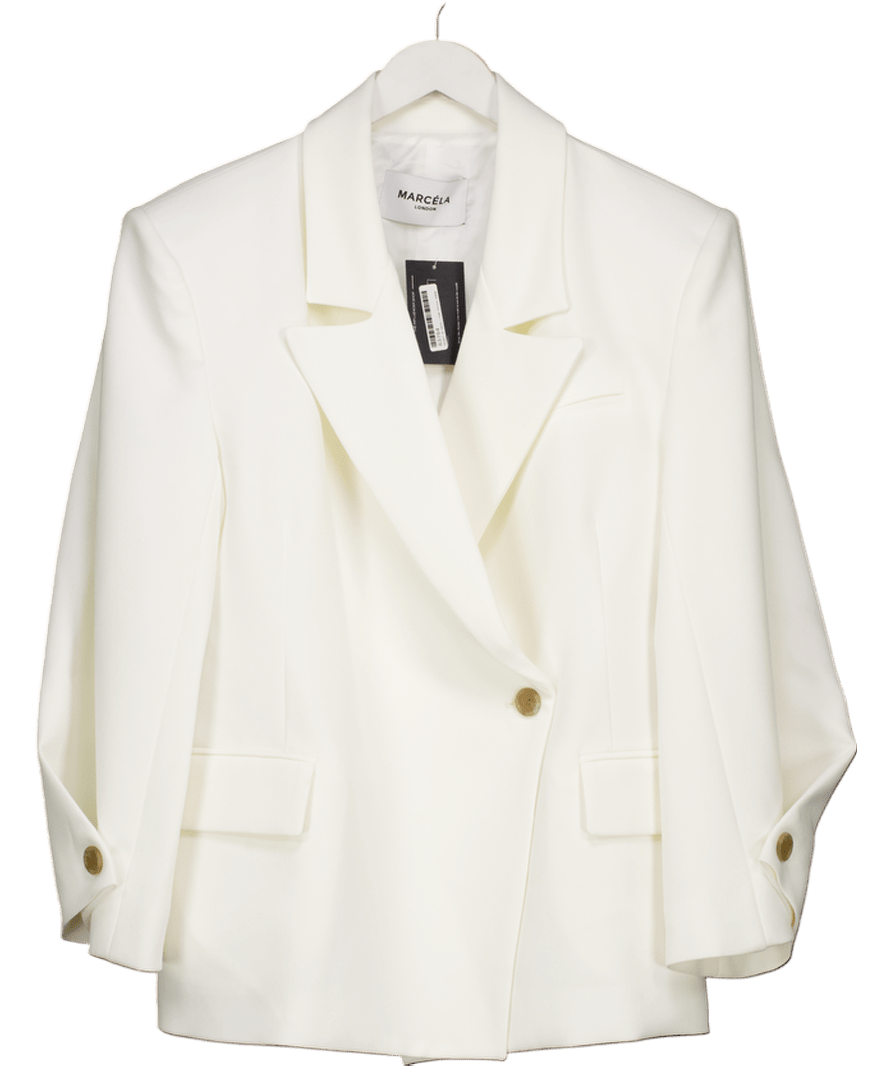 Marcela London Cream Ettie Blazer One Size - Reliked