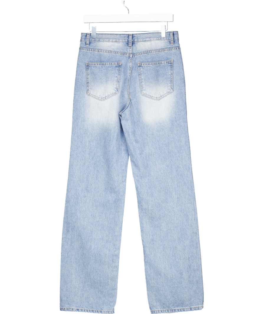Marcela London Light Blue Straight Leg Jeans UK S - Reliked