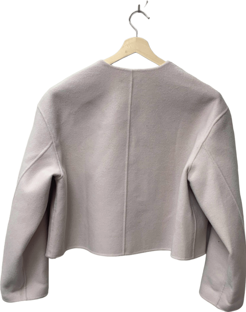 Marcela London Pink Wool Cropped JACKET One Size - Reliked