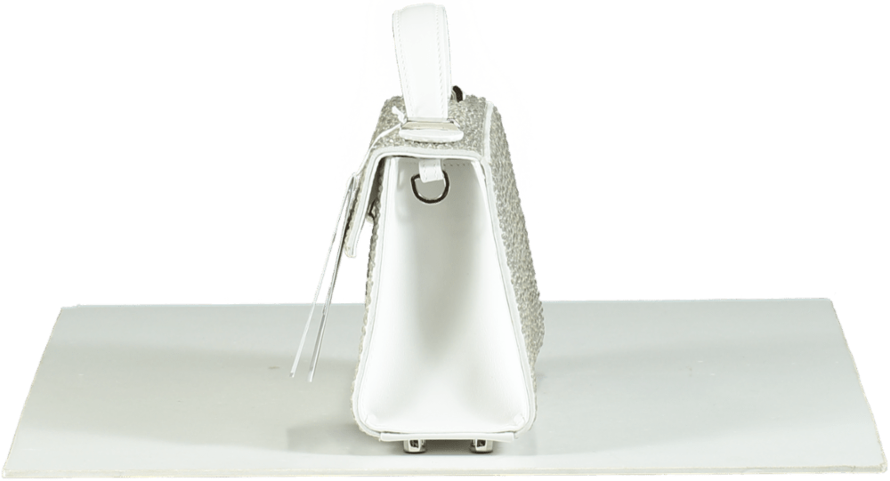 Marina Raphael Silver Crystal Micro Stella Bag - Reliked