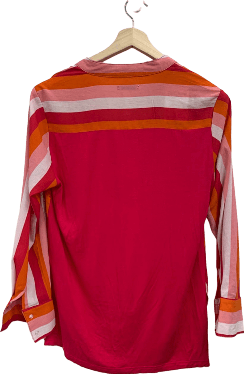 Marisa Multicoloured Striped Blouse UK 10 - Reliked