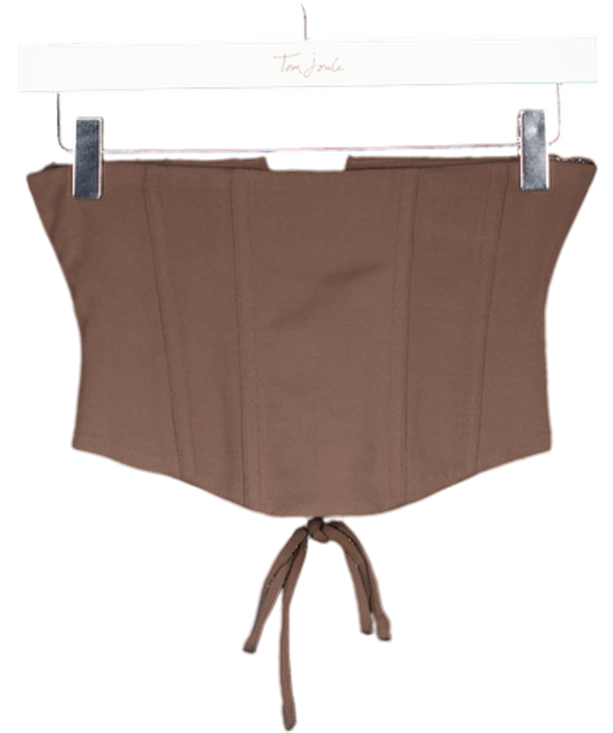 Mars the Label Brown Bandeau Style Corset UK 8 - Reliked