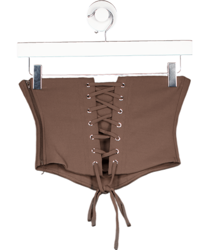 Mars the Label Brown Bandeau Style Corset UK 8 - Reliked