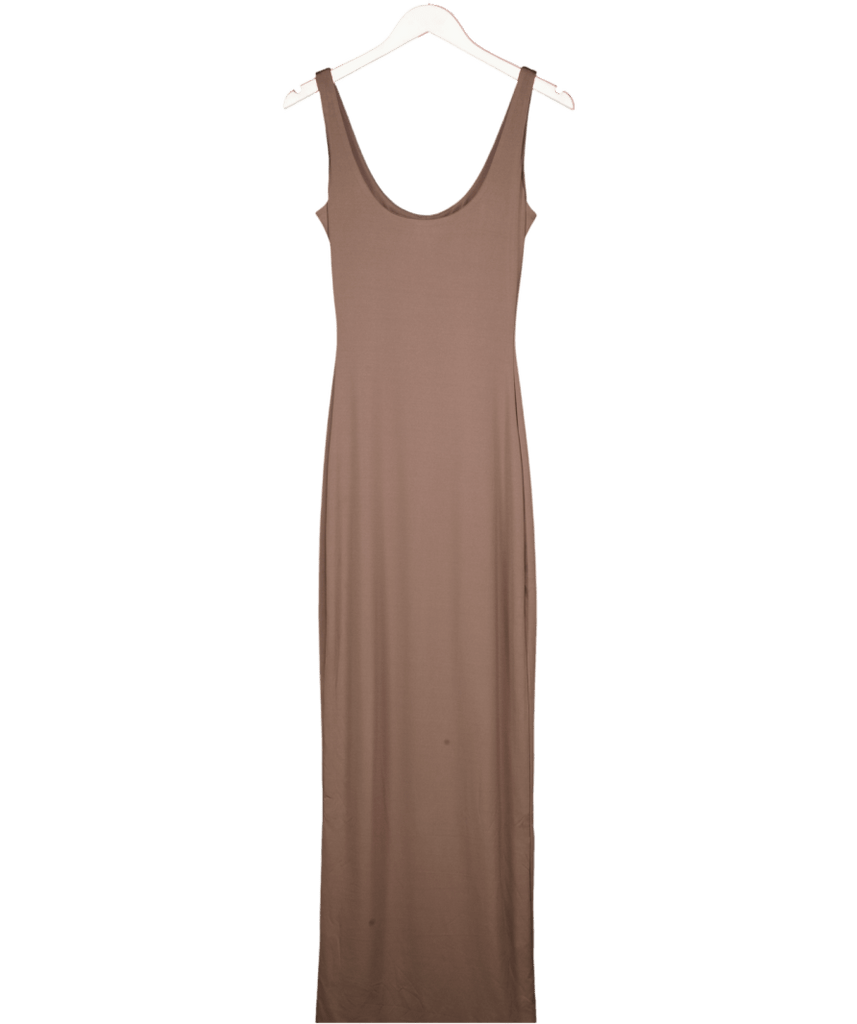 Mars the Label Brown Seamless Maxi Dress UK 8