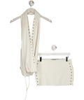 Mars the Label Cream The Leia Top And Skirt Set UK 8 - Reliked