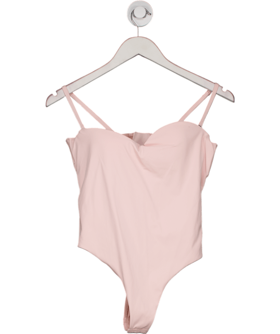 Mars the Label Pink The Sculpt Bodysuit In Stone UK 12 - Reliked
