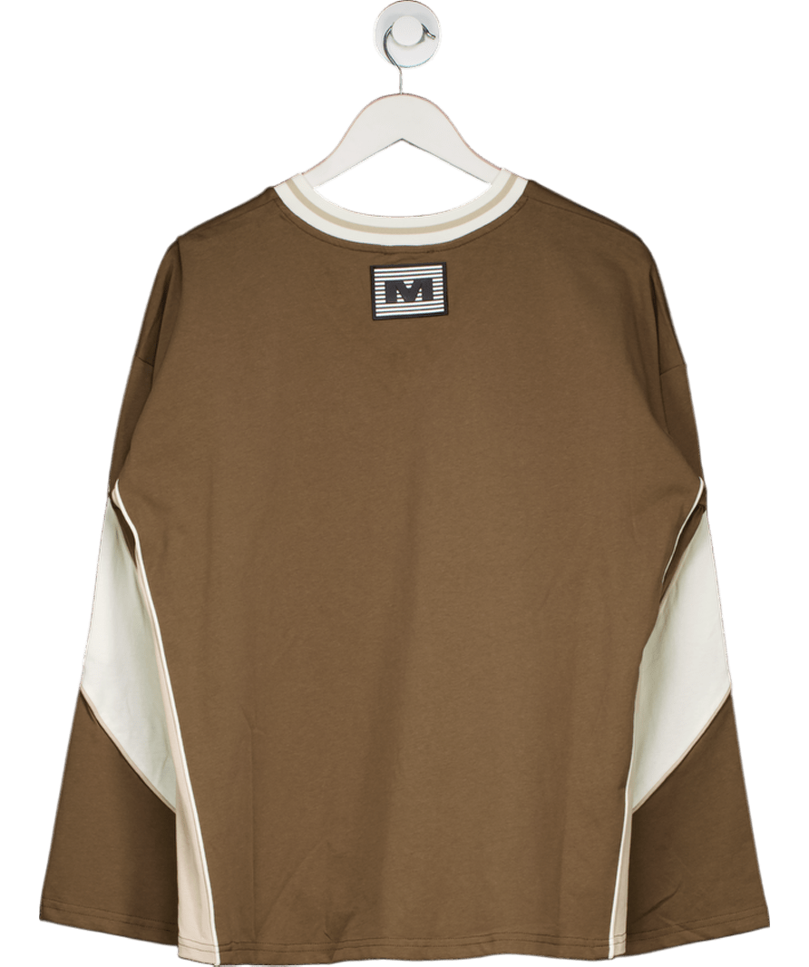 Mars the Label The Tate Long Sleeve Jersey - Brown UK S - Reliked