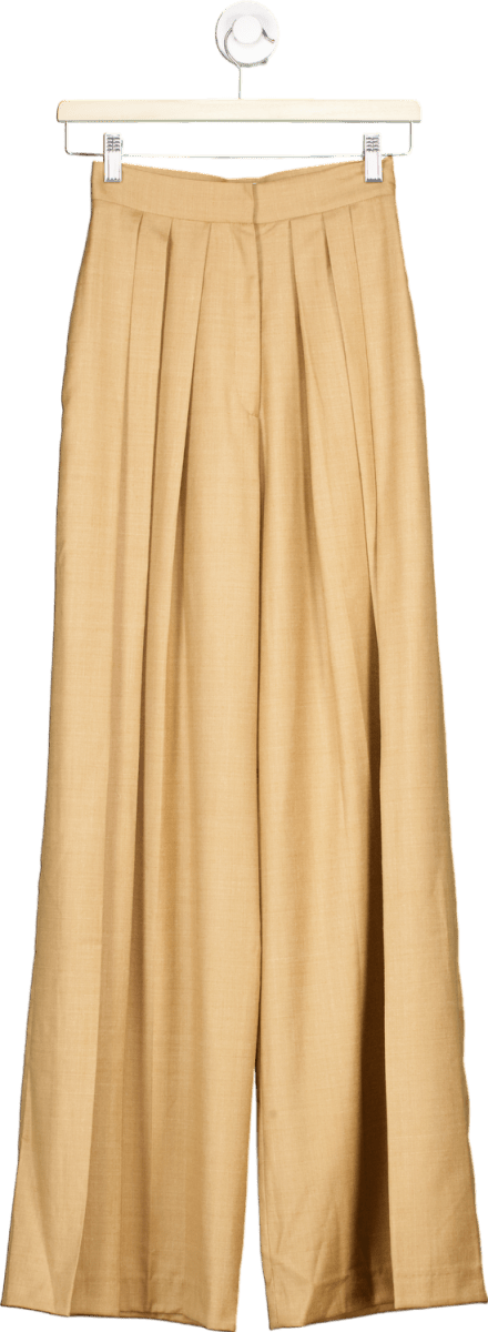 Matériel Beige Wide - Leg Trousers XS - Reliked