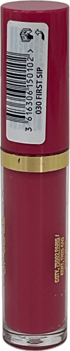 Max Factor 2000 Calorie Lip Glaze Full Shine Lip Gloss First Sip 4.4 - Reliked