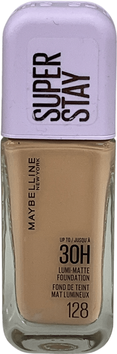 Maybelline Super Stay Up To 30h Lumi Matte Foundation 128 35ml - Reliked