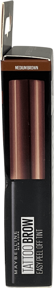 Maybelline Tattoo Brow Peel Off Medium Brown One size - Reliked
