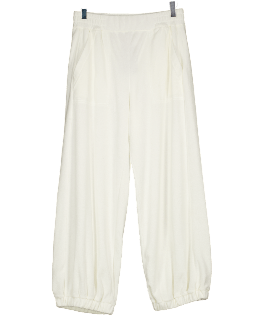 ME + EM Cream Mid - weight Towelling Jogger UK 8 - Reliked