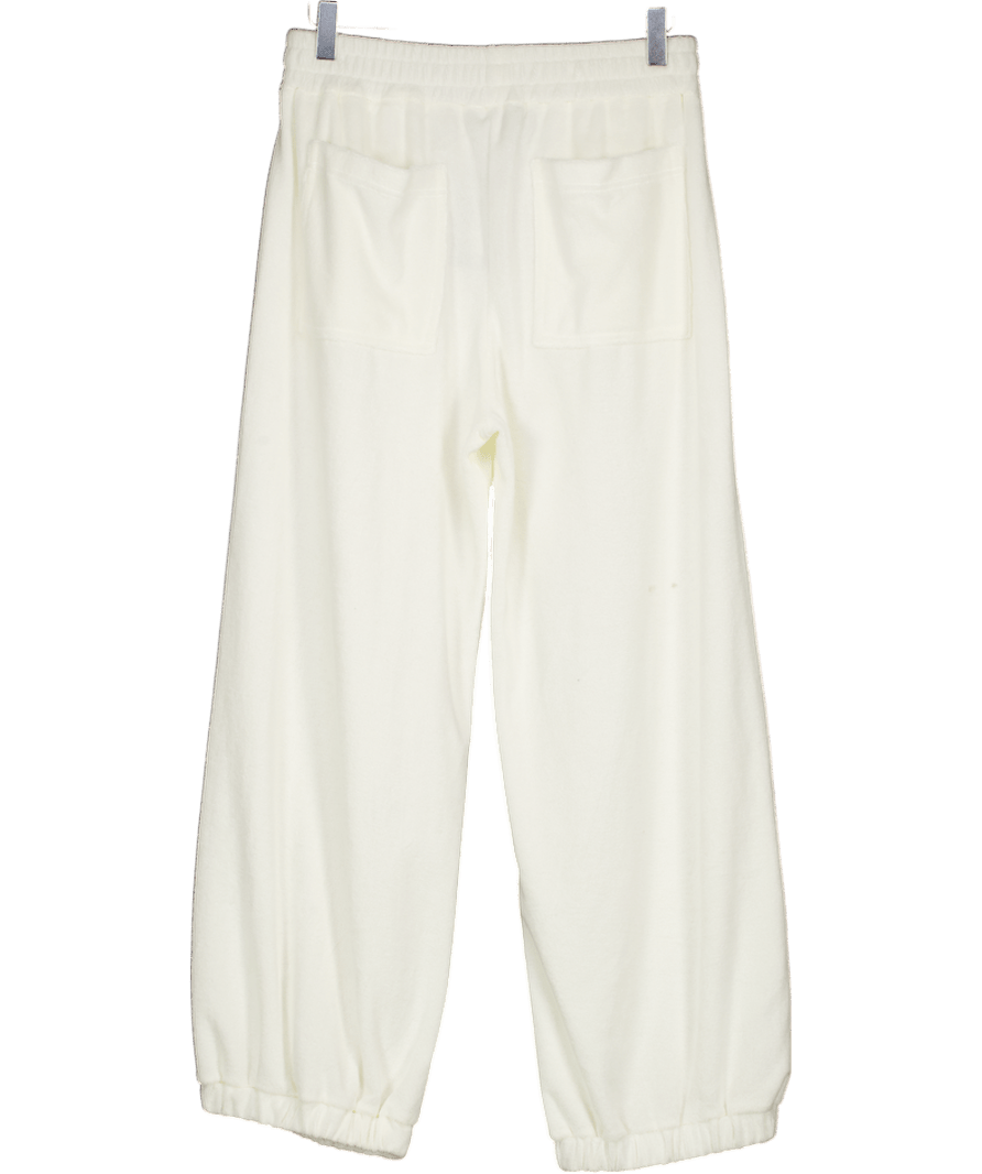 ME + EM Cream Mid - weight Towelling Jogger UK 8 - Reliked