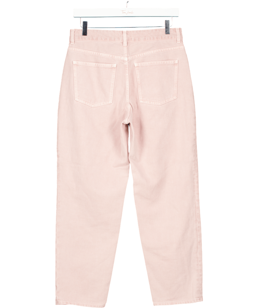 ME + EM Dusted Rose Pink Organic Cotton Crop Jeans W26 - Reliked