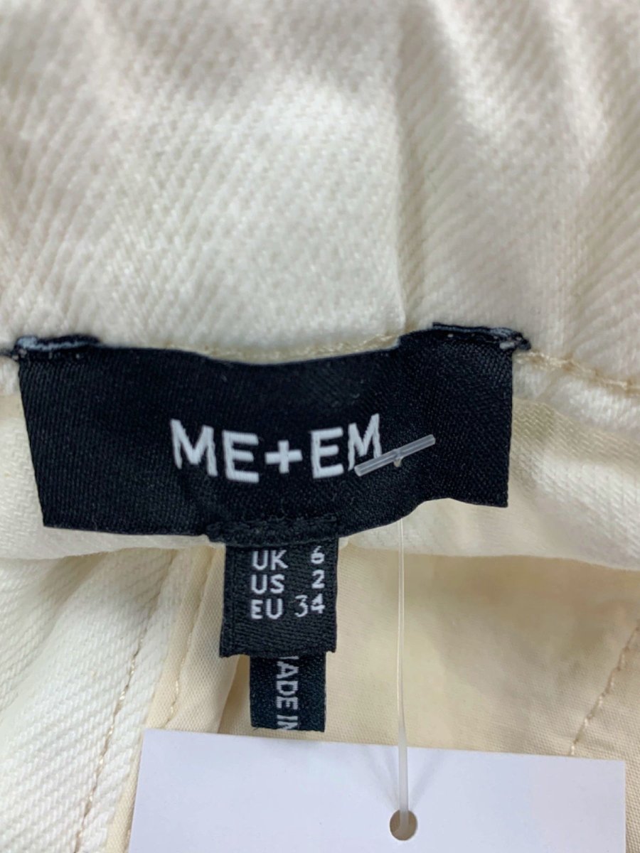 ME + EM White Contrast Cotton skirt UK 6 - Reliked