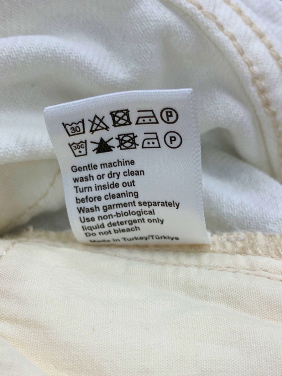 ME + EM White Contrast Cotton skirt UK 6 - Reliked