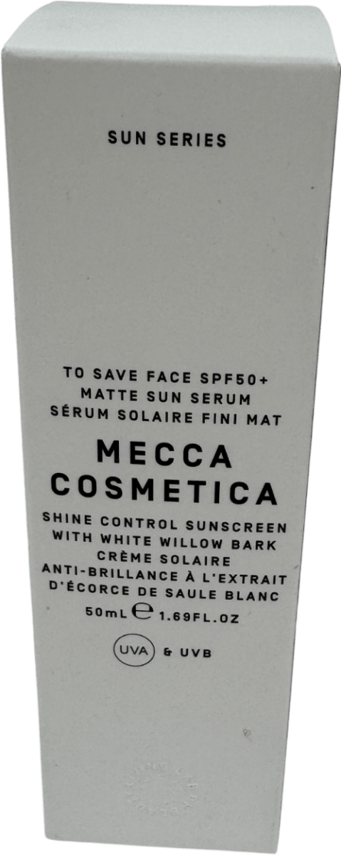 Mecca Cosmetica To Save Face Spf50+ Matte Sun Serum Universal 50ml - Reliked