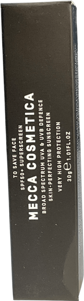 mecca To Save Face Spf50 Facial Sunscreen 30g - Reliked
