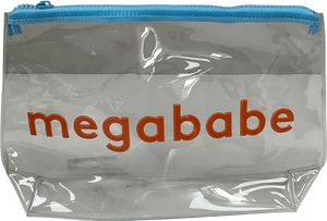 megababe Blue Clear Pouch One Size