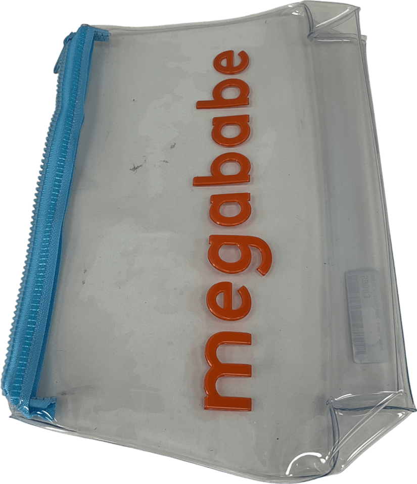 megababe Blue Clear Pouch One Size - Reliked