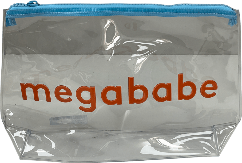 megababe Blue Clear Pouch One Size - Reliked