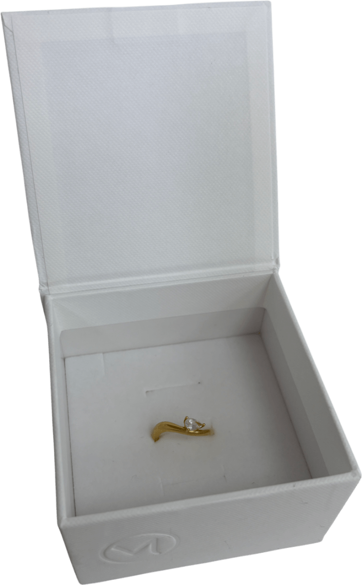 Mejuri 18k gold vermeil Dôme Figure Balance Ring Size 52 - Reliked