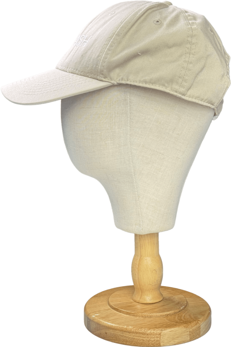 Melissa Odabash Beige Logo Printed Cap One Size - Reliked