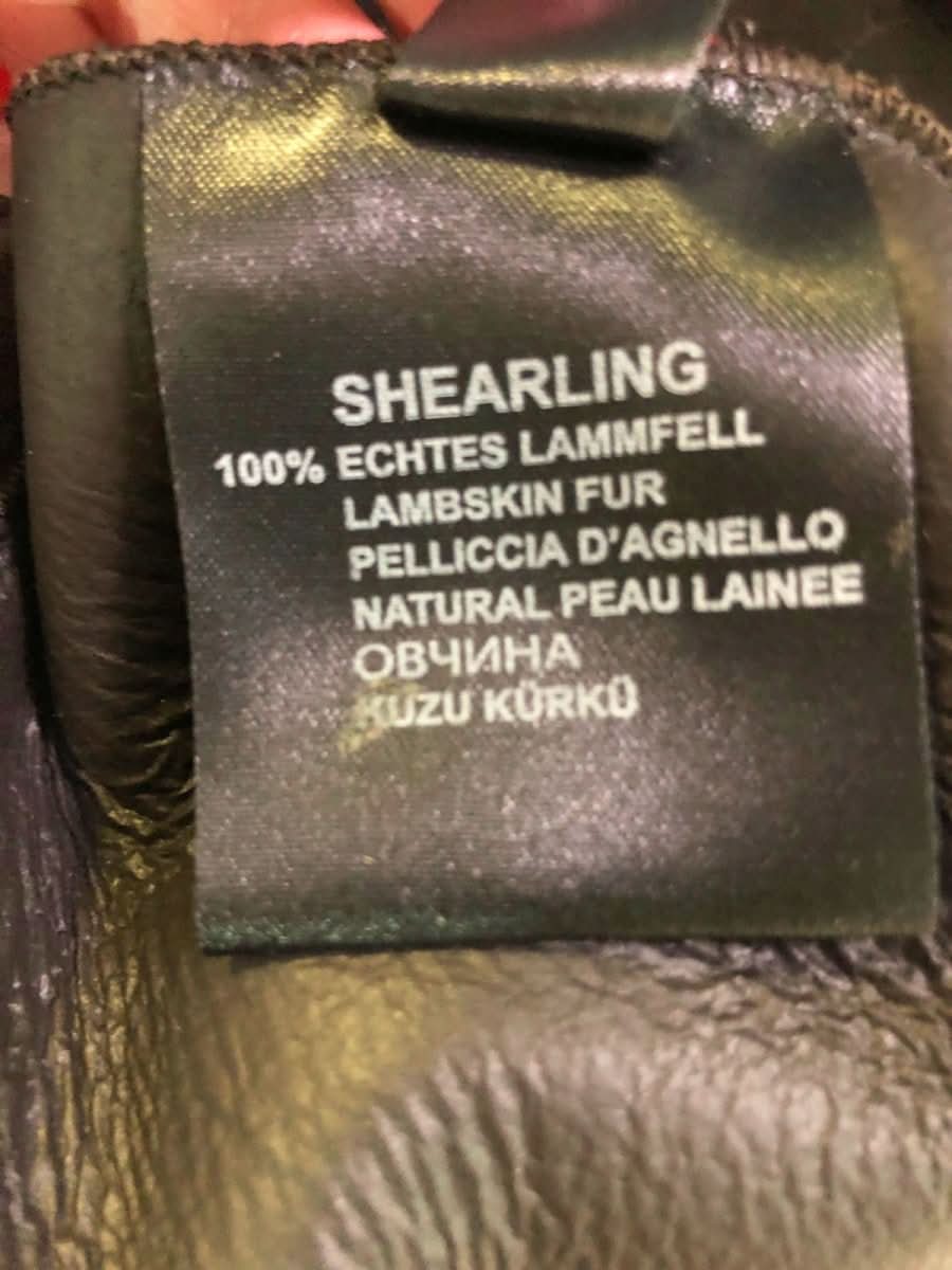 Mentlova Brown Shearling Leather Coat EU 36 - Reliked