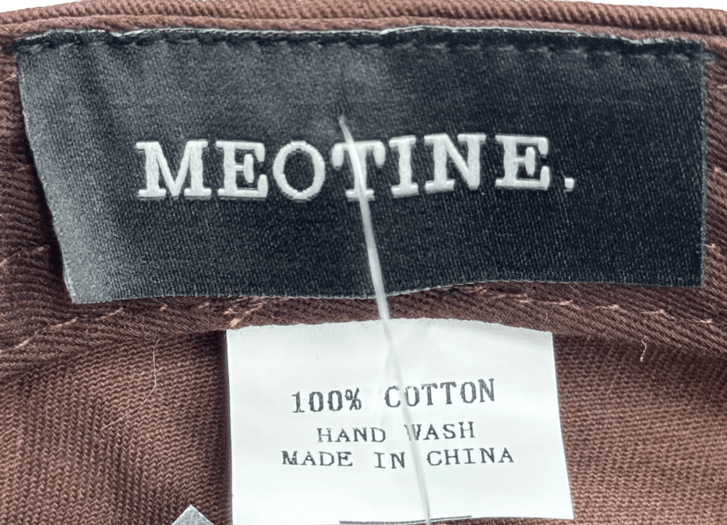 MEOTINE Limited Edition Brown Cap One Size - Reliked