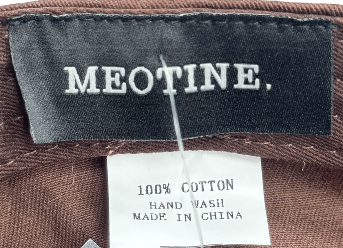 MEOTINE Limited Edition Brown Cap One Size - Reliked