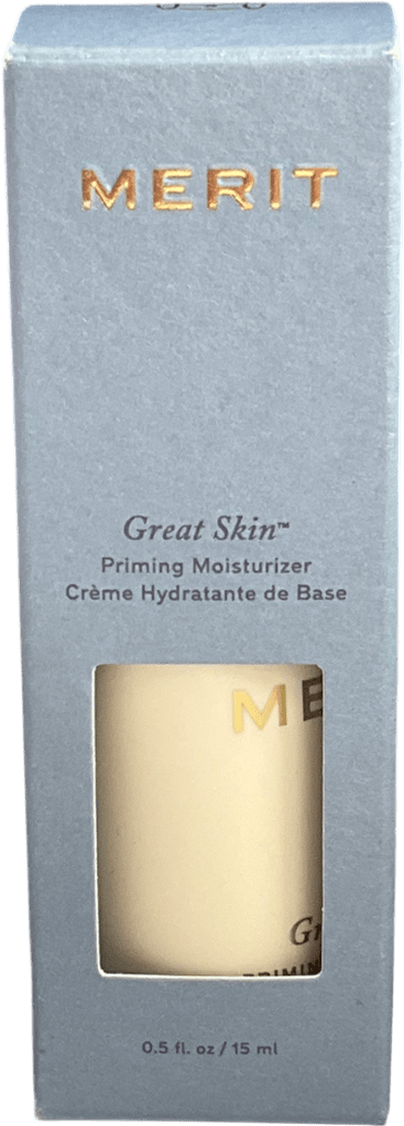merit Great Skin Moisturizer Priming Moisturizer 15ml - Reliked
