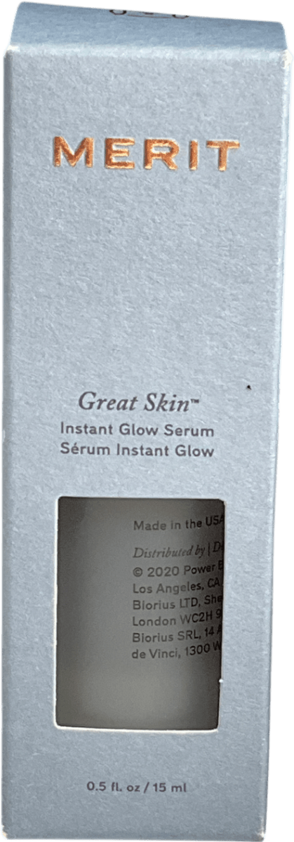 merit Great Skin Serum Instant Glow Serum 15ml - Reliked