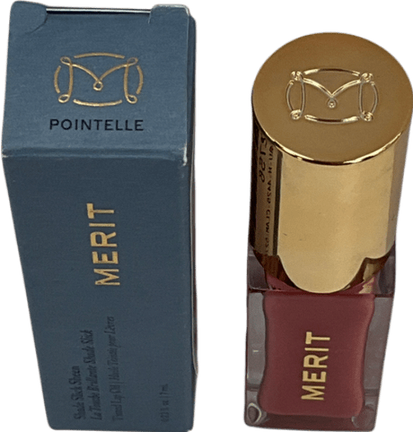 merit Shade Slick Tinted Lip Oil Pointelle 7ml - Reliked