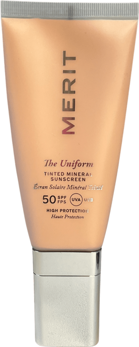 merit The Uniform Tinted Mineral Sunscreen Spf 50 26 50ml - Reliked