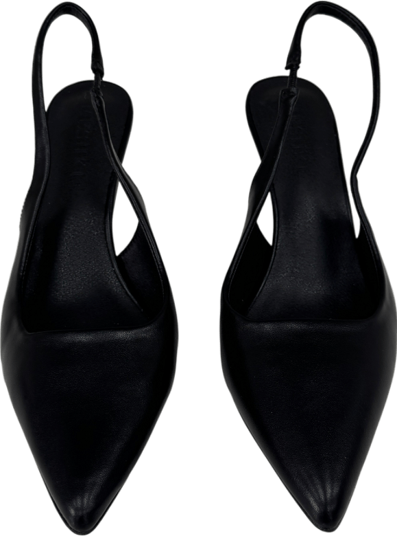 Meshki Dasha Sling Back Heels - Black UK 5 EU 38 👠 - Reliked