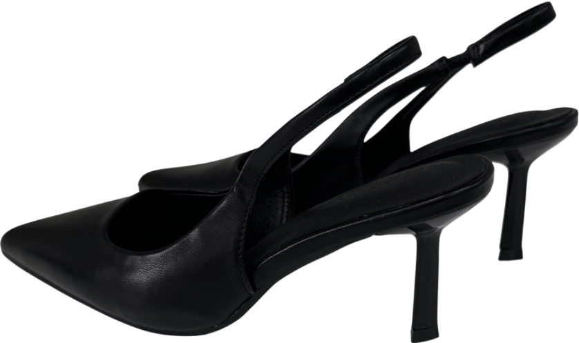 Meshki Dasha Sling Back Heels - Black UK 5 EU 38 👠 - Reliked