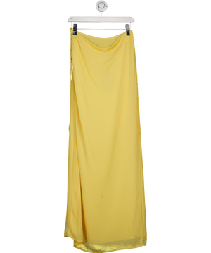 Meshki Katalina Chiffon Maxi Skirt - Butterscotch Yellow UK XS