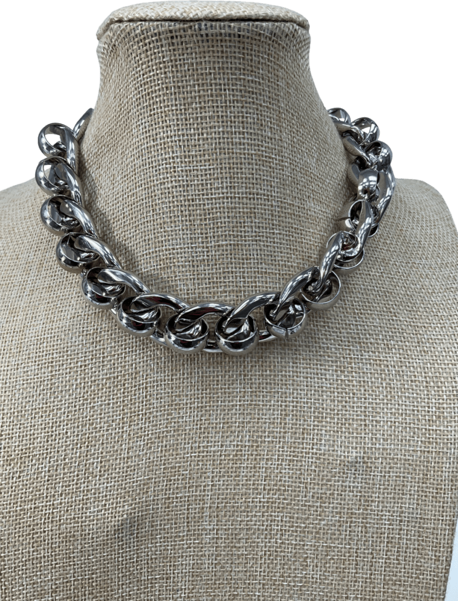 Metallic Chain Necklace - Reliked