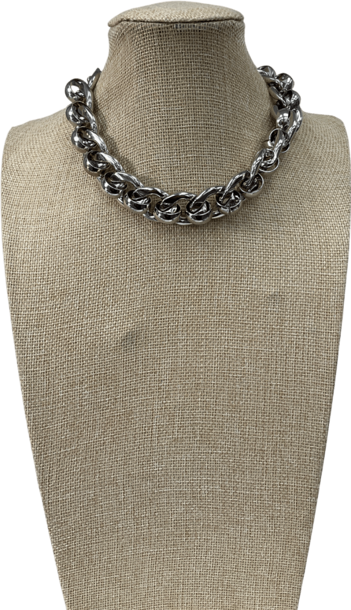 Metallic Chain Necklace - Reliked