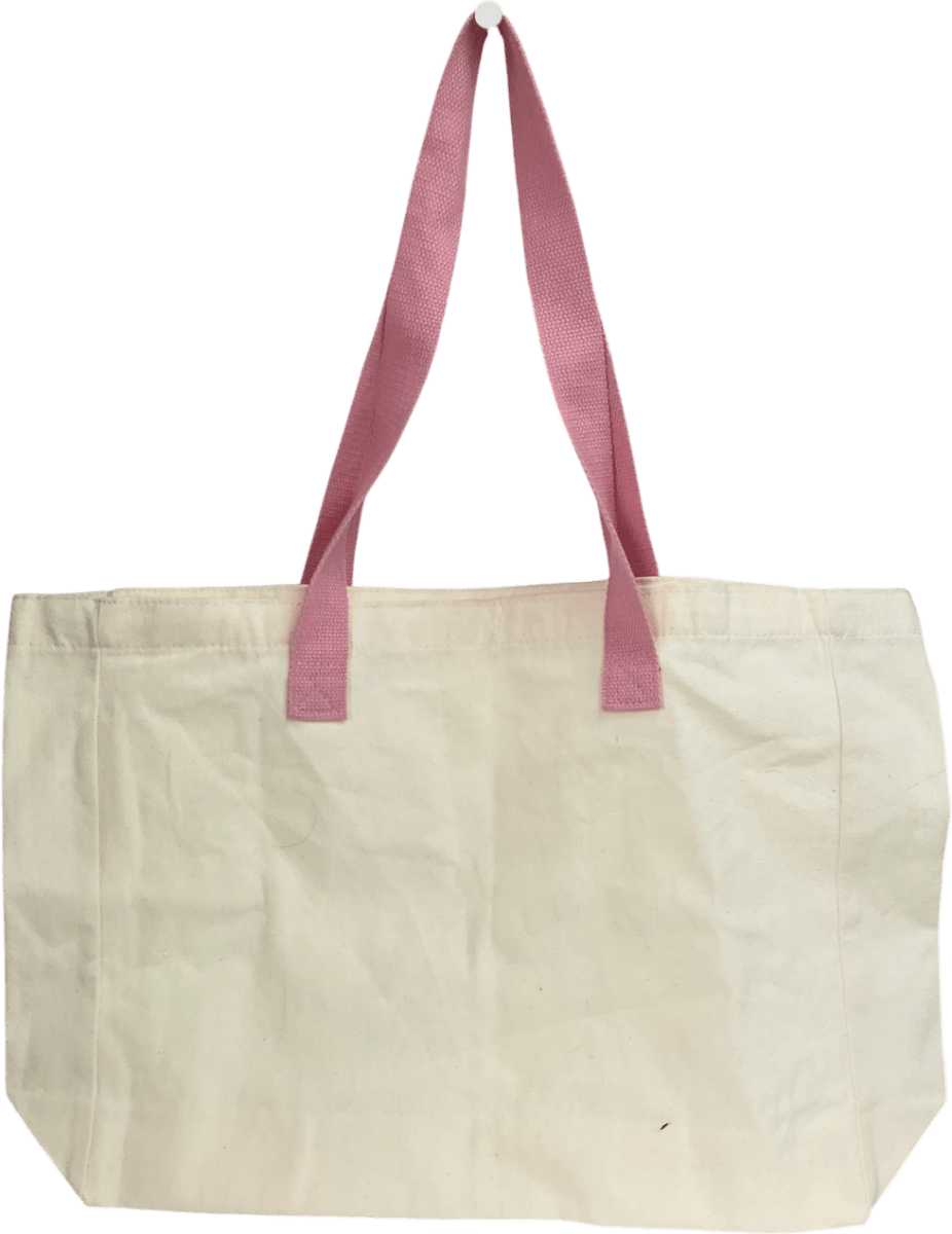 Miami pitstop Cream Beach Tote Bag - Reliked