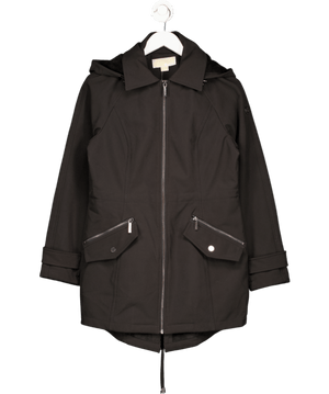 Michael Kors Black Hooded Jacket UK S